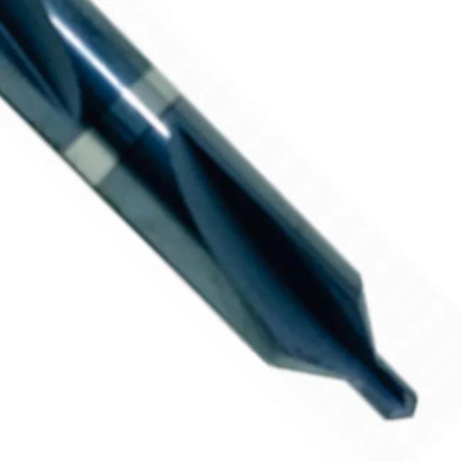 Broca Centro Metal Duro 45HRC Tiain 2.00mm X 5.00mm Din 333A 450200 HEINZ - Imagem 3