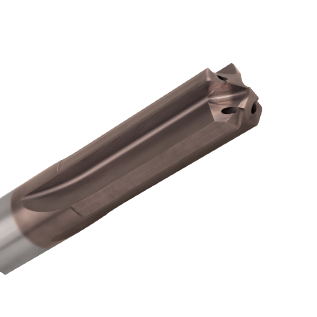 Broca de Metal Duro GÜHRING VB100 P com 4 Corte