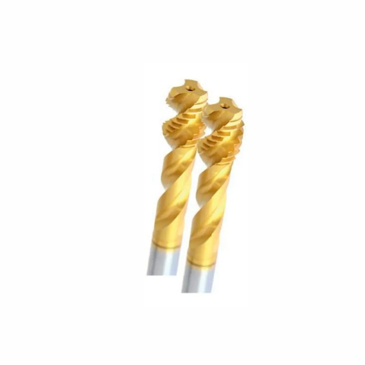 Macho Máquina 5mm x 0,8mm Osg Haste Reforçada Canal Helicoidal Titânio 1 Peça