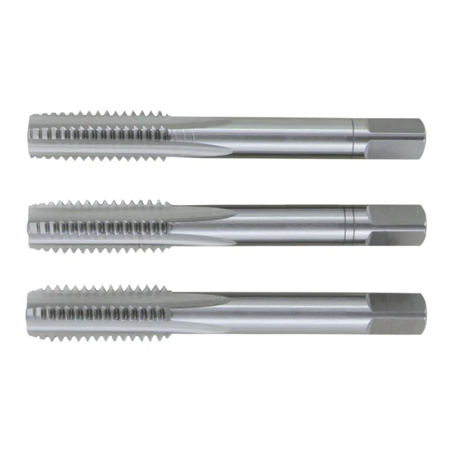 Jogo de Macho Manual HSS M5x0,80mm Din 352 3pçs HT101 HT