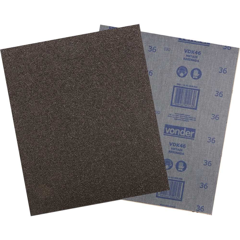 Lixa Ferro LFV 0046 Grão 150 com 25 folhas – VONDER