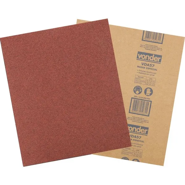 Lixa Massa LMV 0057 Grão 220 com 50 folhas – VONDER